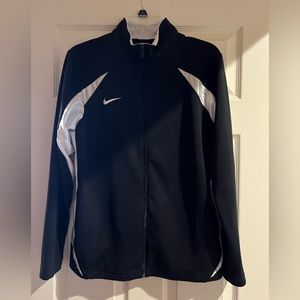 Boy’s Nike jacket XL (18-20) - black with white trim